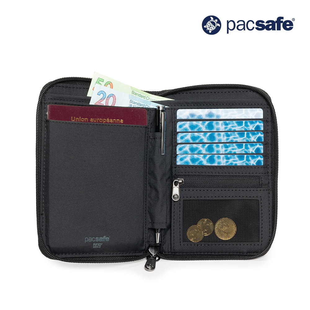 팩세이프 RFIDsafe 컴팩트 여권지갑 장지갑 오거나이저